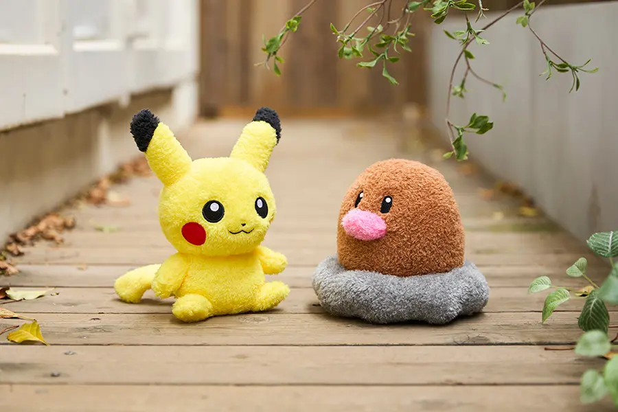 ポケモン もこっもこぷち 写真11 ピカチュウ・ディグダ